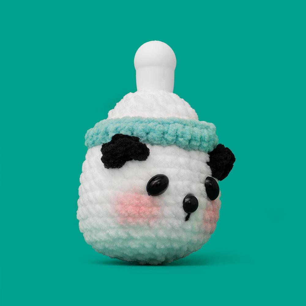 Panda Baby Bottle Crochet Kit - HiCrochet