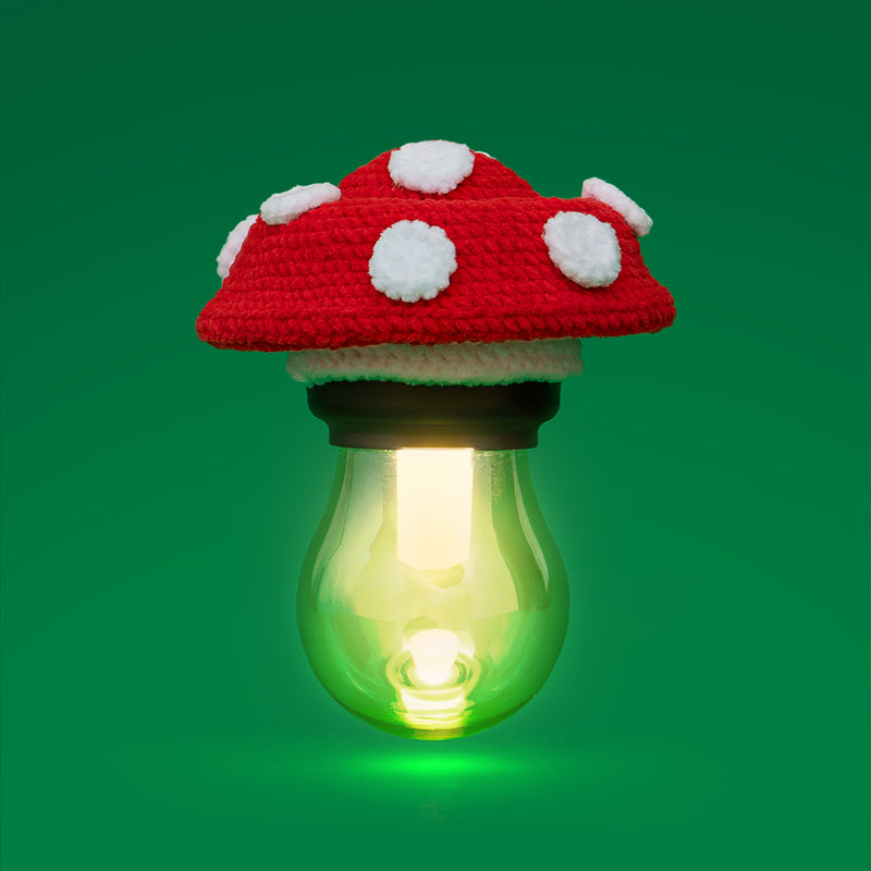 Mushroom Table Lamp Crochet Kit