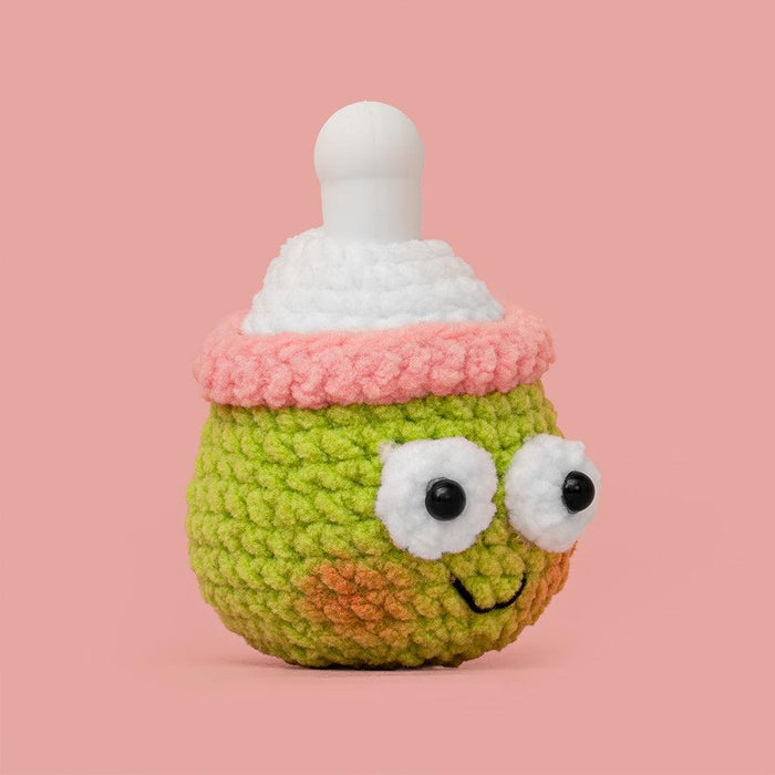 Frog Baby Bottle Crochet Kit - HiCrochet