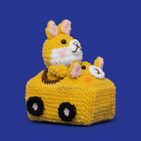 Corgi Racing Car Crochet Kit