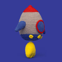 Wagging Little Rocket Crochet Kit