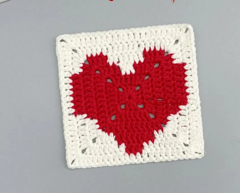 Free Crochet Red Heart Granny Square Pattern