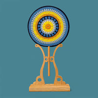 Starry Night Circular Fan Crochet Kit - HiCrochet