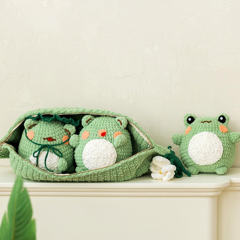 Fruit and Vegetable Pillow Doll Crochet Kit - HiCrochet