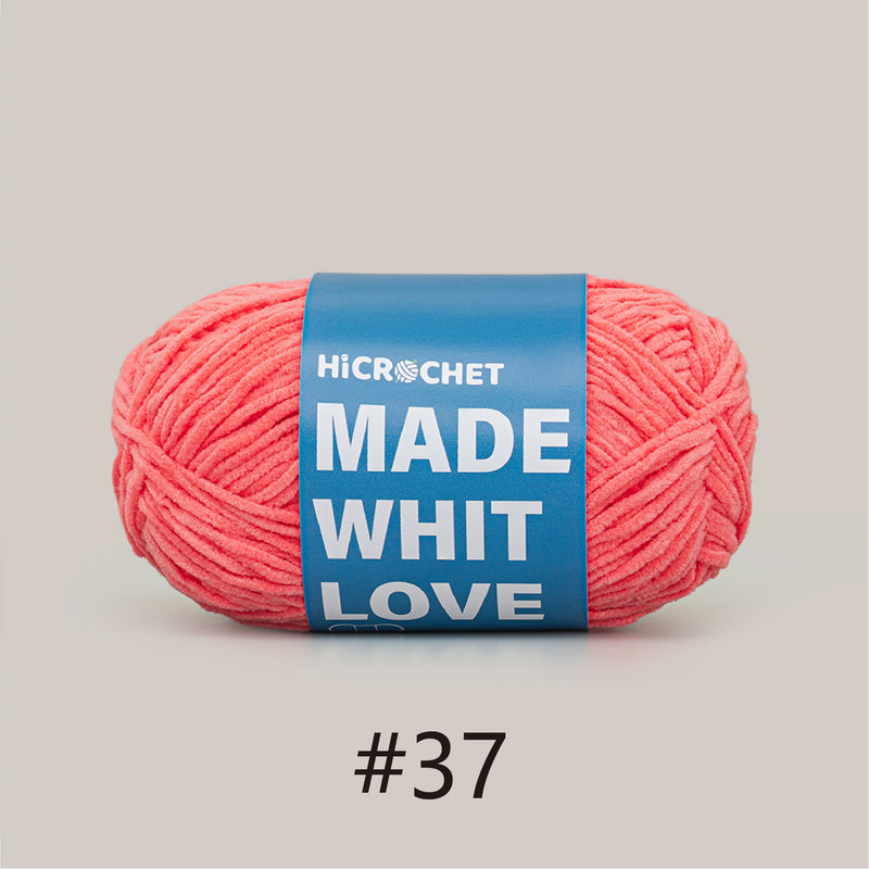 Crochet Yarn (100% polyester & 135m)