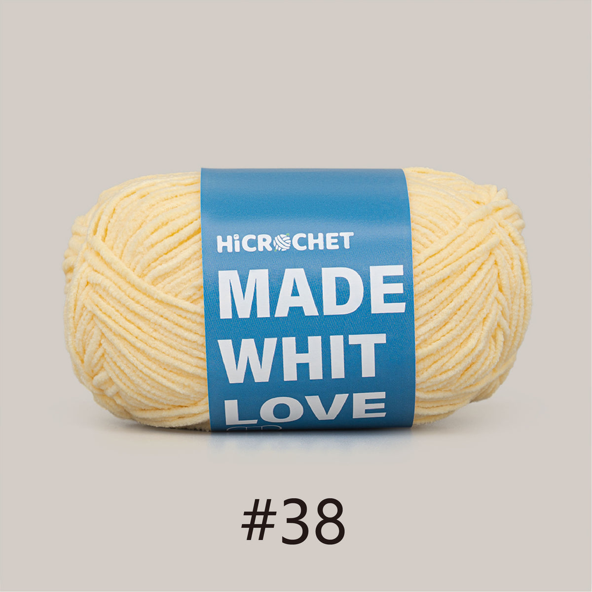 Crochet Yarn (100% polyester & 135m)