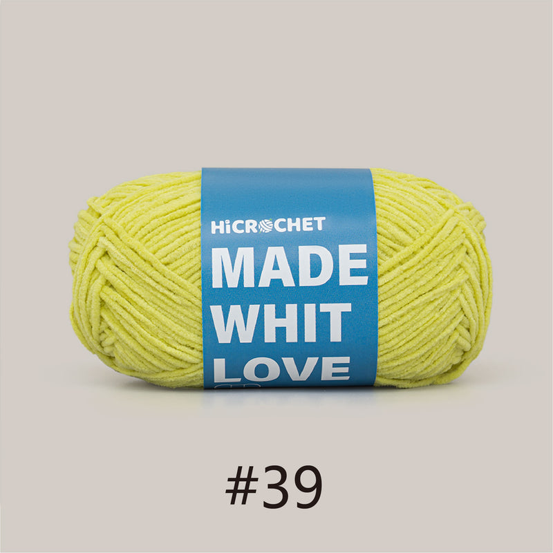 Crochet Yarn (100% polyester & 135m)