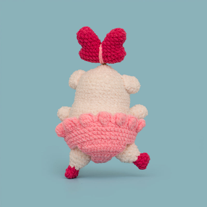 Ballerina Piggy Crochet Kit