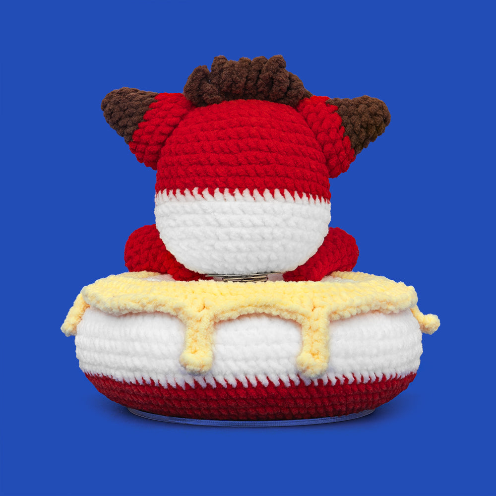 Cute Donut Baby Fox Crochet Kit