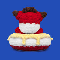 Cute Donut Baby Fox Crochet Kit