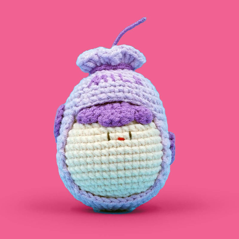 Purple Milk Boba Crochet Kit for Beginners - HiCrochet