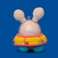 Space UFO Bunny Crochet Kit