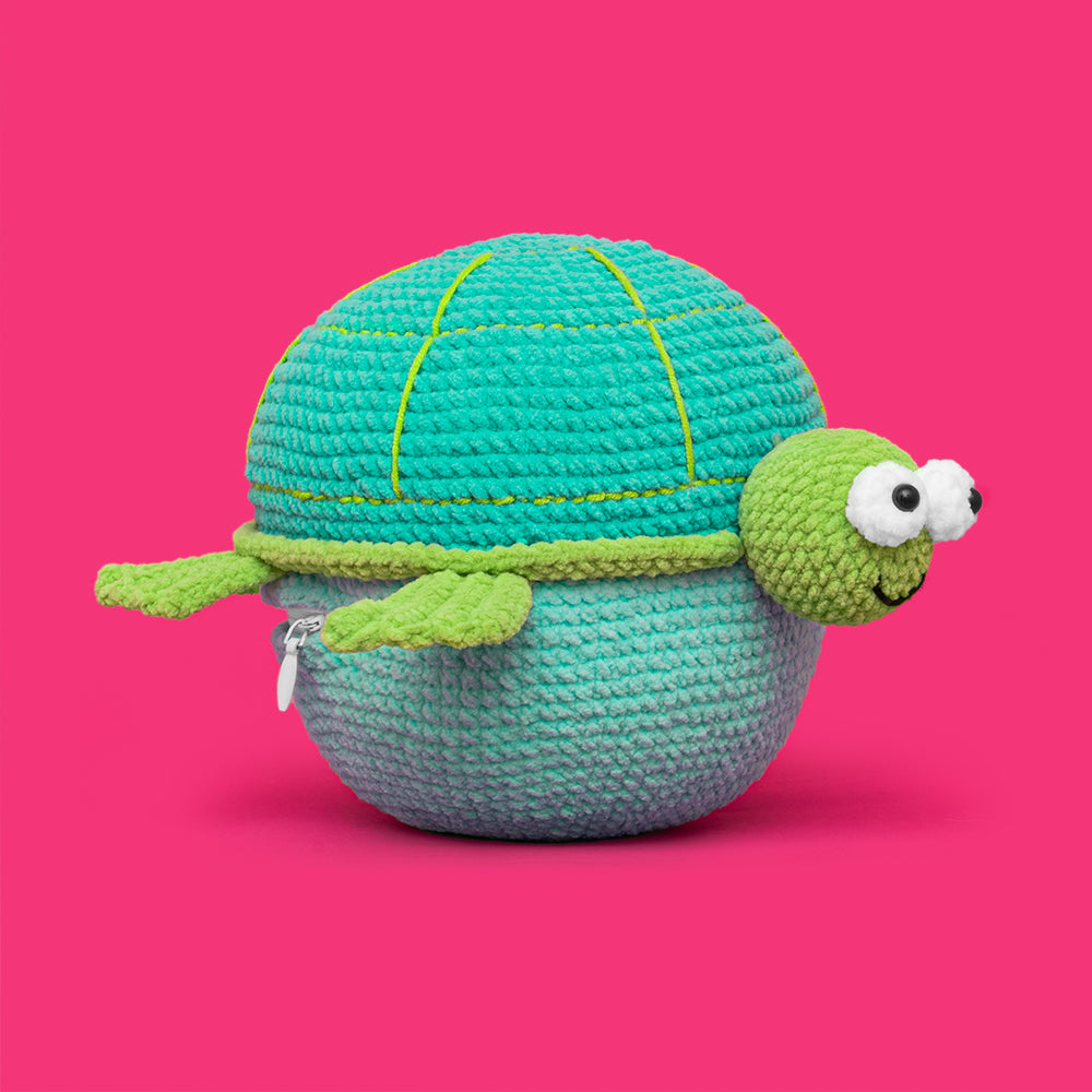 Bouncing Turtle Crochet Kit