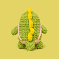 Tongue-Out Dino Crochet Kit - HiCrochet