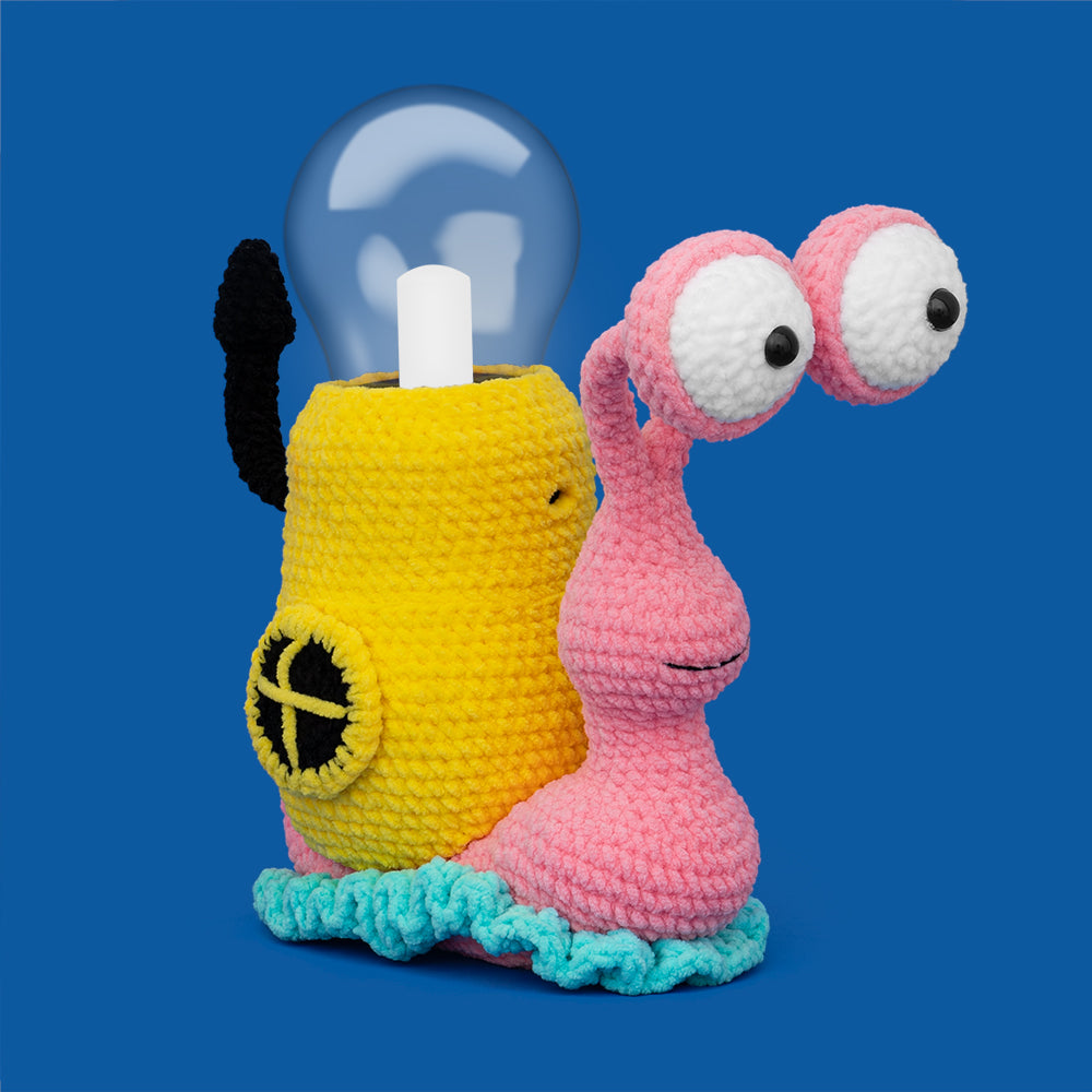 Snail Table Lamp Crochet Kit