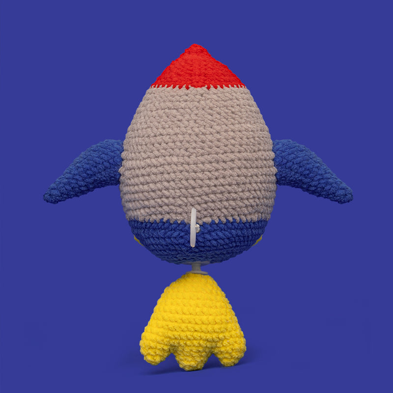 Wagging Little Rocket Crochet Kit