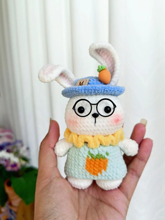 Cute Bunny Crochet Diagram - HiCrochet