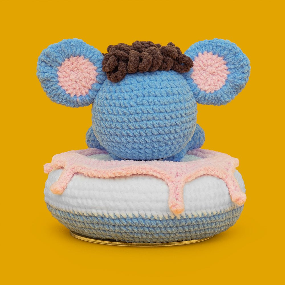 Cute Donut Elephant Crochet Kit