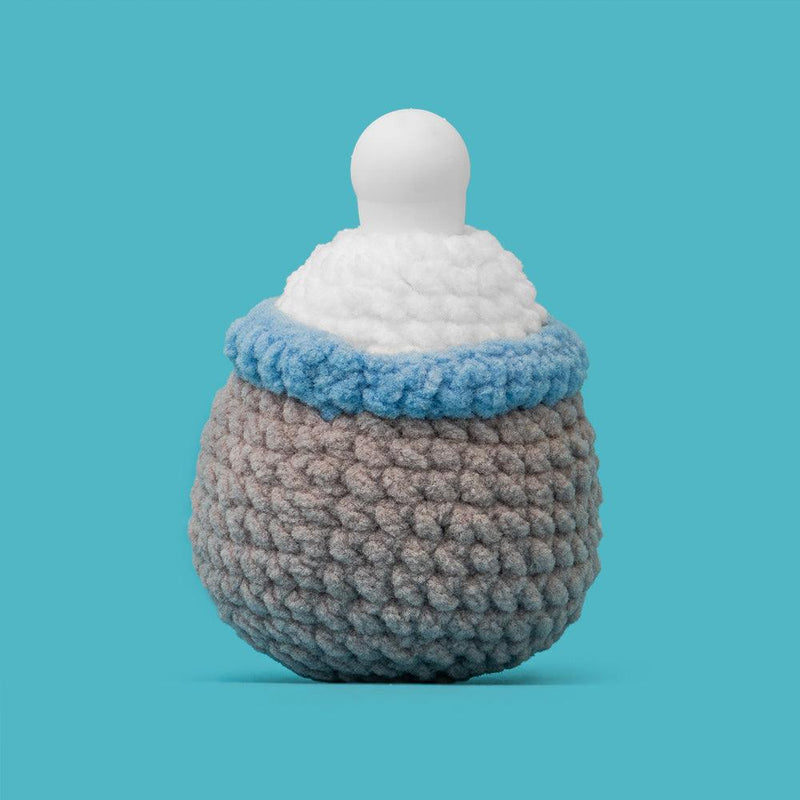 Penguin Baby Bottle Crochet Kit - HiCrochet