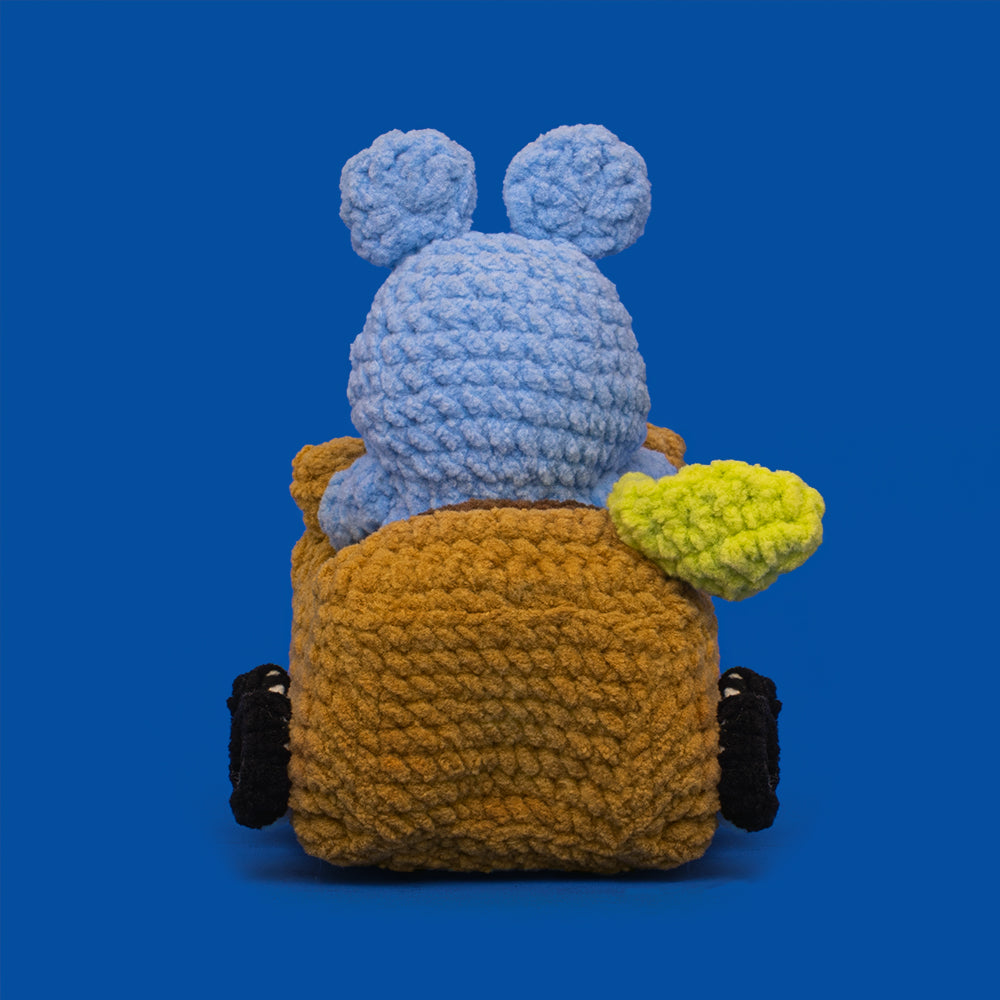 Koala Racing Car Crochet Kit