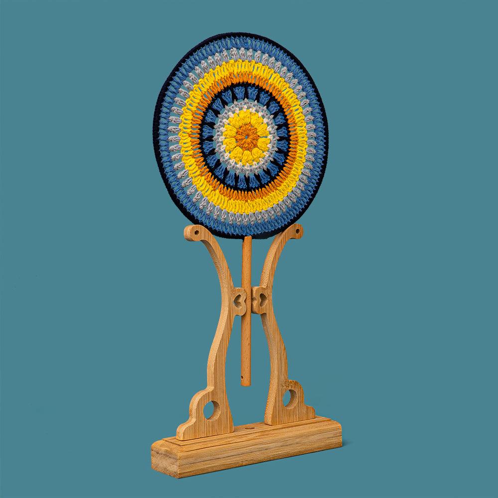 Starry Night Circular Fan Crochet Kit - HiCrochet