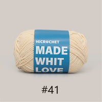 Crochet Yarn (100% polyester & 135m)