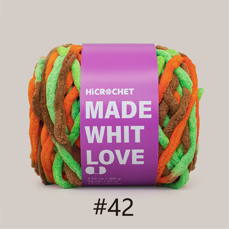 Crochet Yarn (100% polyester & 100 g/pc)