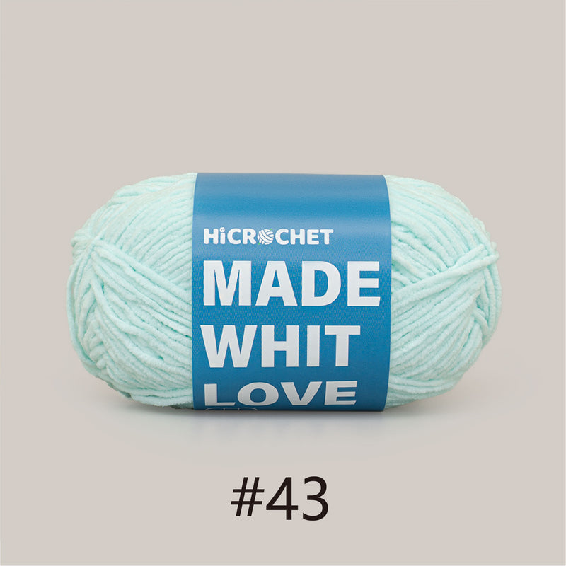 Crochet Yarn (100% polyester & 135m)