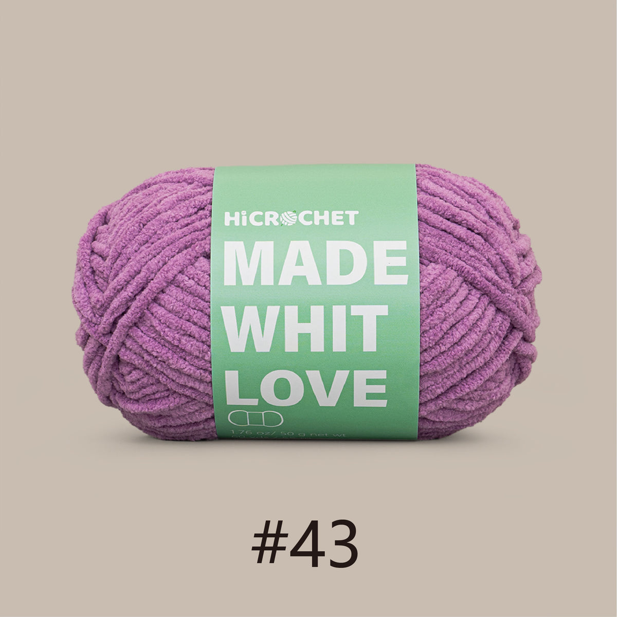 Crochet Yarn (75% Cotton 25% Nylon)