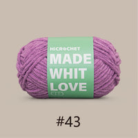 Crochet Yarn (75% Cotton 25% Nylon)