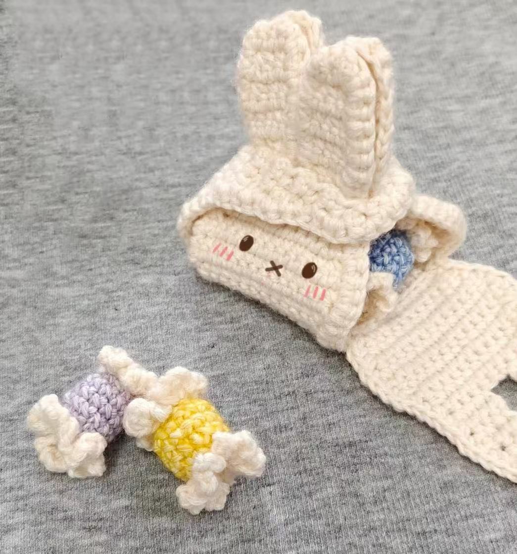 Bunny Candy Gift Bag Crochet Pattern