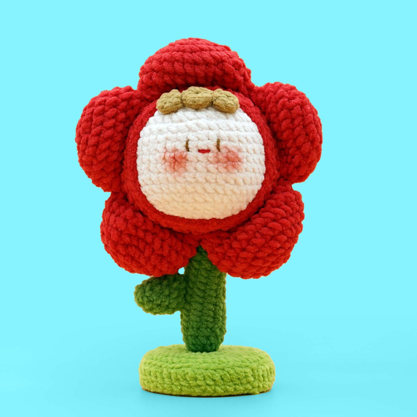 Crochet Flower Amigurumi And Crochet Kit - HiCrochet