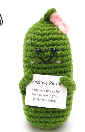 Cute Crochet Dolls - Positive & Emotional Support Animals, Fruits, Vegetables, Plants