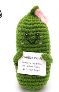 Cute Crochet Dolls - Positive & Emotional Support Animals, Fruits, Vegetables, Plants