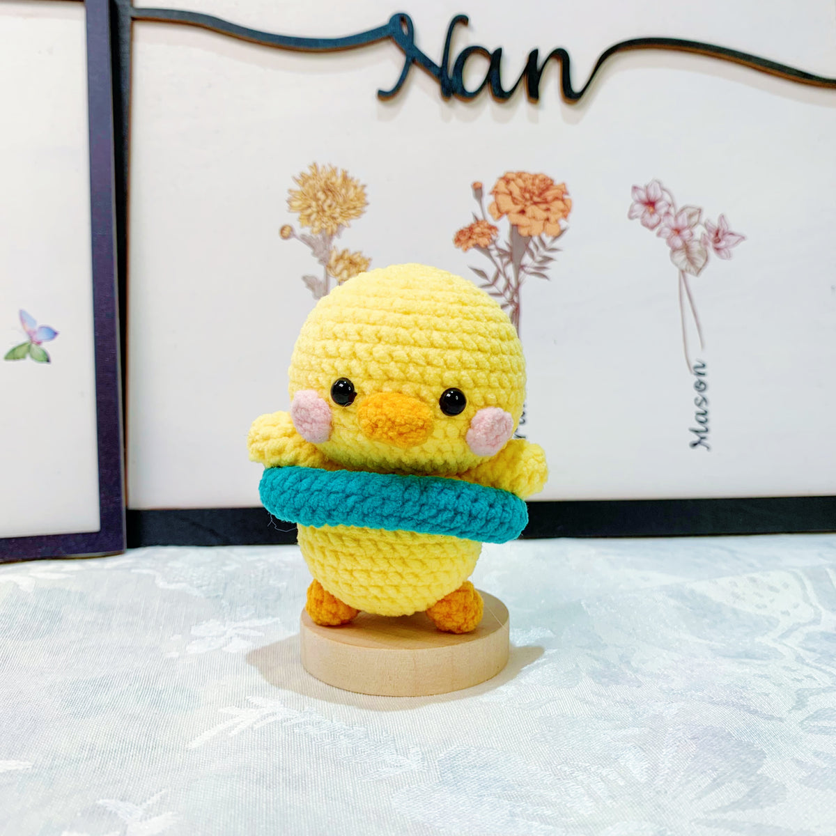 Swimming Duck Animal Crochet Pattern