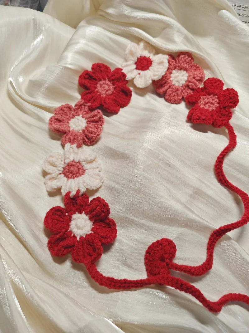 Free Pattern for Crochet Flower Headband