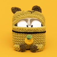 Beginner Capybara Headphone Case Cover Crochet Kit - HiCrochet