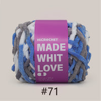 Crochet Yarn (100% polyester & 100 g/pc)