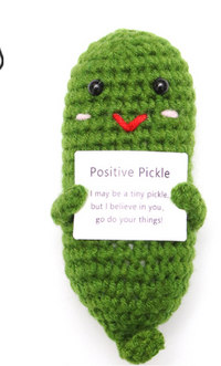 Cute Crochet Dolls - Positive & Emotional Support Animals, Fruits, Vegetables, Plants