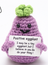 Cute Crochet Dolls - Positive & Emotional Support Animals, Fruits, Vegetables, Plants