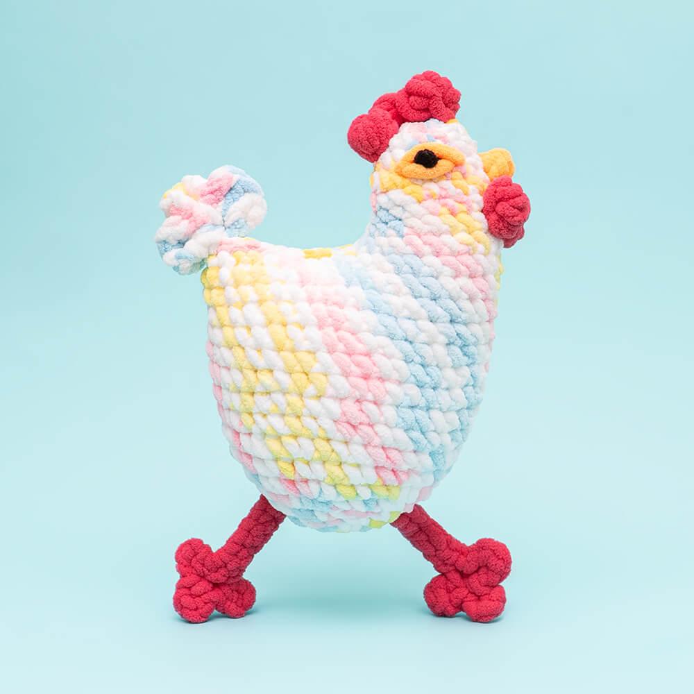Crochet Chunky Chicken Chick Kit-Beginner - HiCrochet