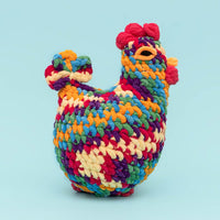 Retro Rainbow Chicken Chick Kit-Beginner - HiCrochet
