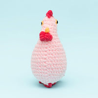 Pink Chicken Chick Kit-Beginner - HiCrochet