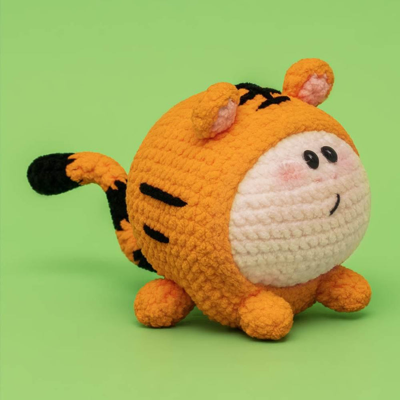 12 Chinese Zodiac Tiger Crochet Kit - HiCrochet