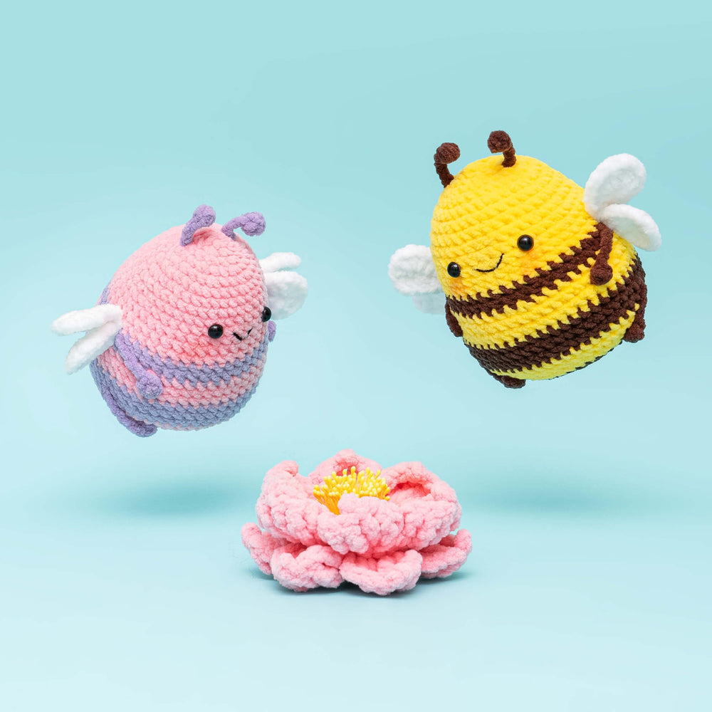 Pink Bee Crochet Beginners Kit - Beginners – HiCrochet