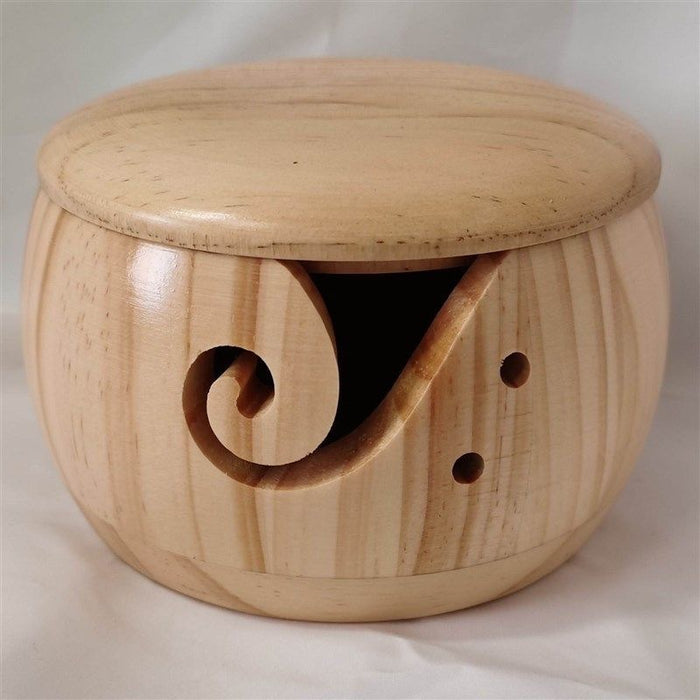 Wooden Yarn Bowl for Crochet