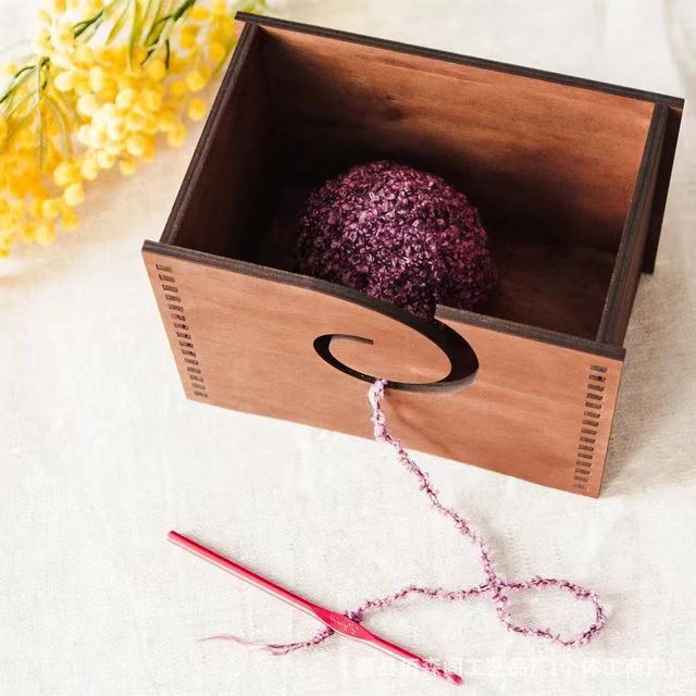 Yarn Box & Yarn Bowl for Crochet