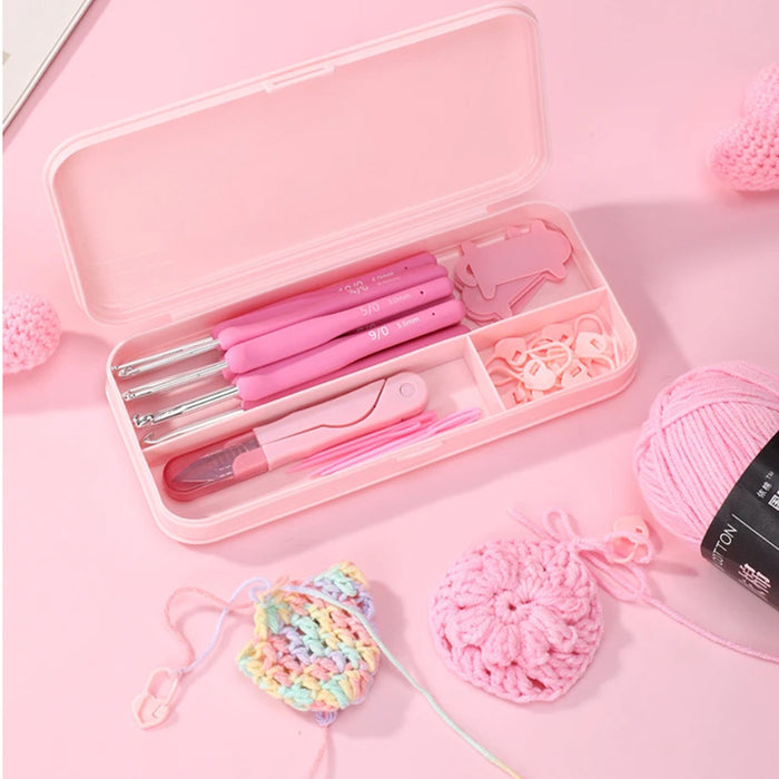 Crochet Hook Set with Case