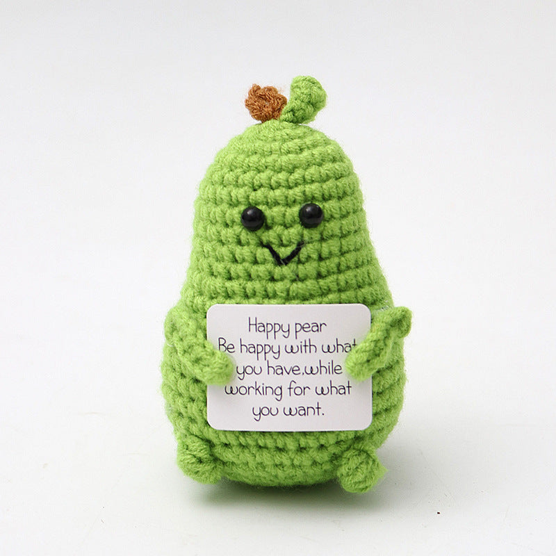 Cute Crochet Dolls - Positive & Emotional Support Animals, Fruits, Vegetables, Plants