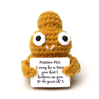 Cute Crochet Dolls - Positive & Emotional Support Animals, Fruits, Vegetables, Plants